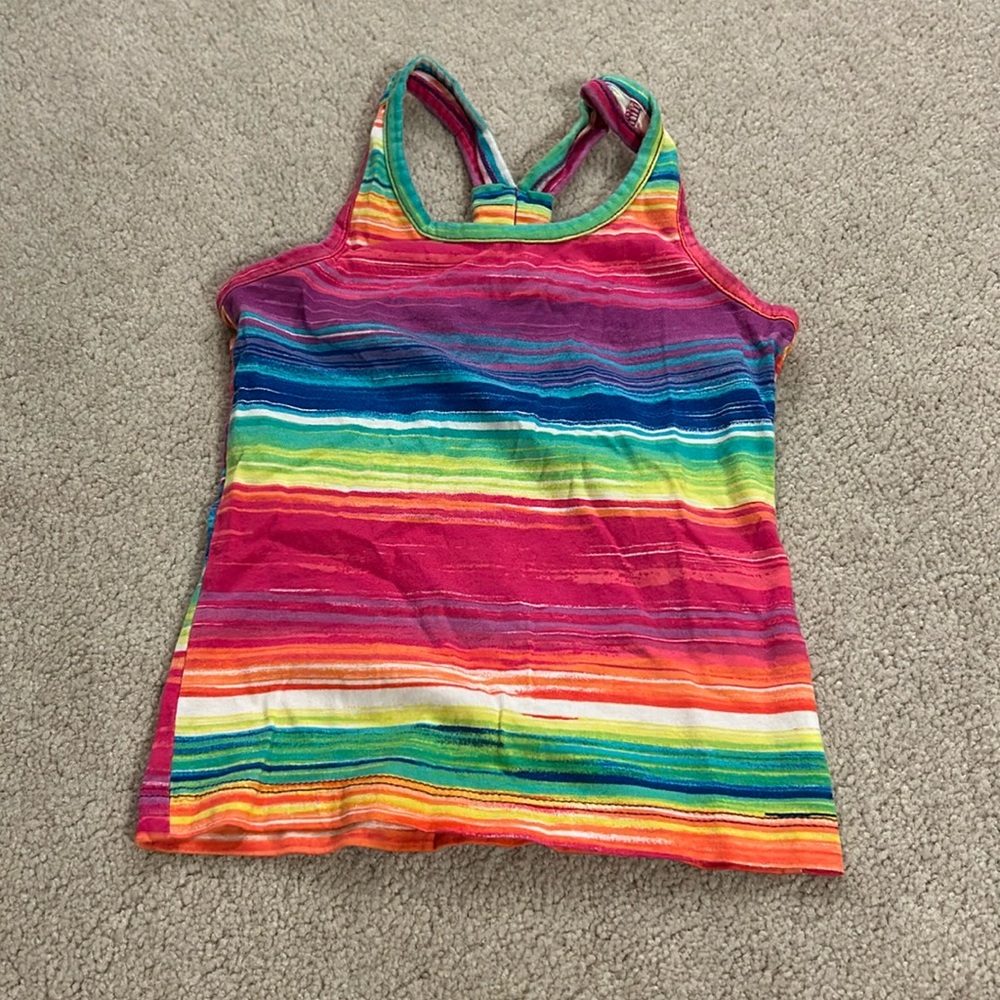 cute children’s place rainbow tank